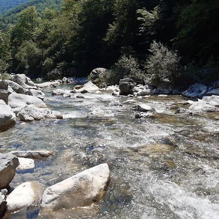 Hisa Vojko Apartman Kobarid Kültér fotó